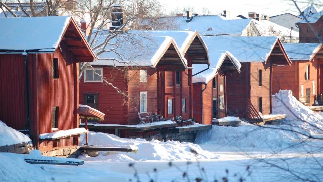 Porvoo talvella